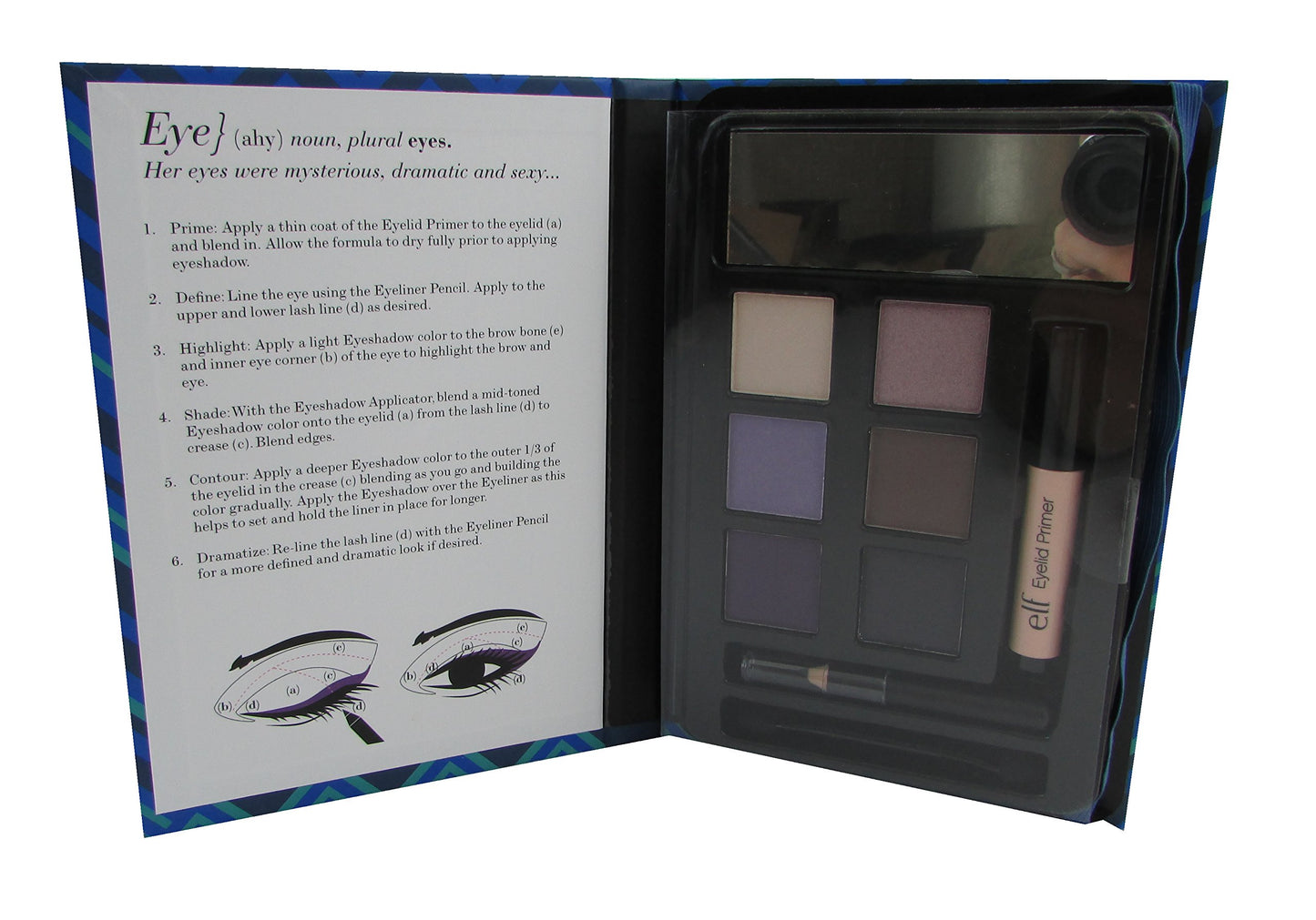 e.l.f. Beauty Journal Smoky Look - Cruelty Free (No Animal Testing) and Recyclable