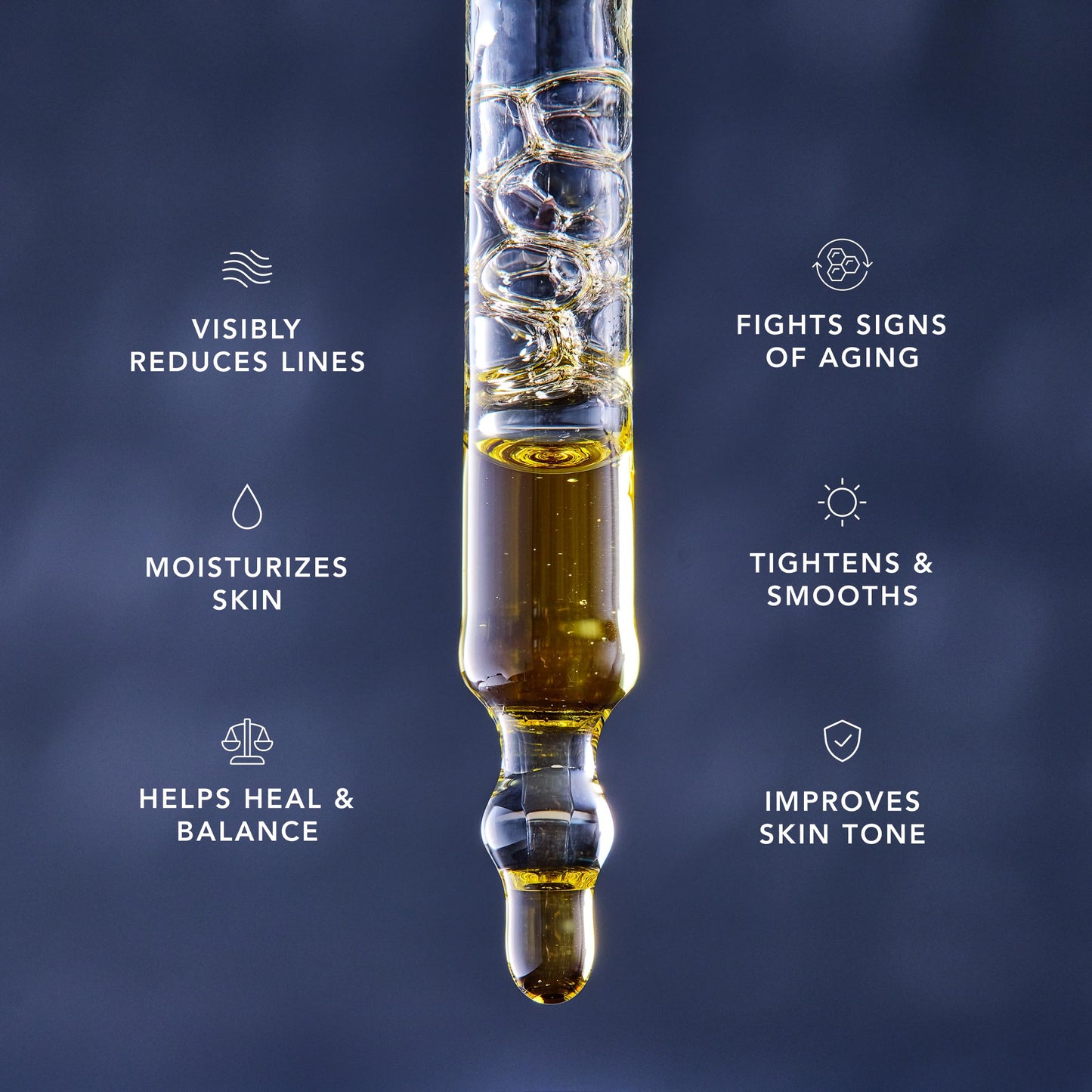 Caldera + Lab The Good | Men's Organic Moisturizing Face Serum for Dry, Sensitive, & Normal Skin - Vegan, Natural & Antioxidant Packed Skincare