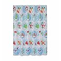 St. Nicholas Square - Friends Characters Fabric Shower Curtain