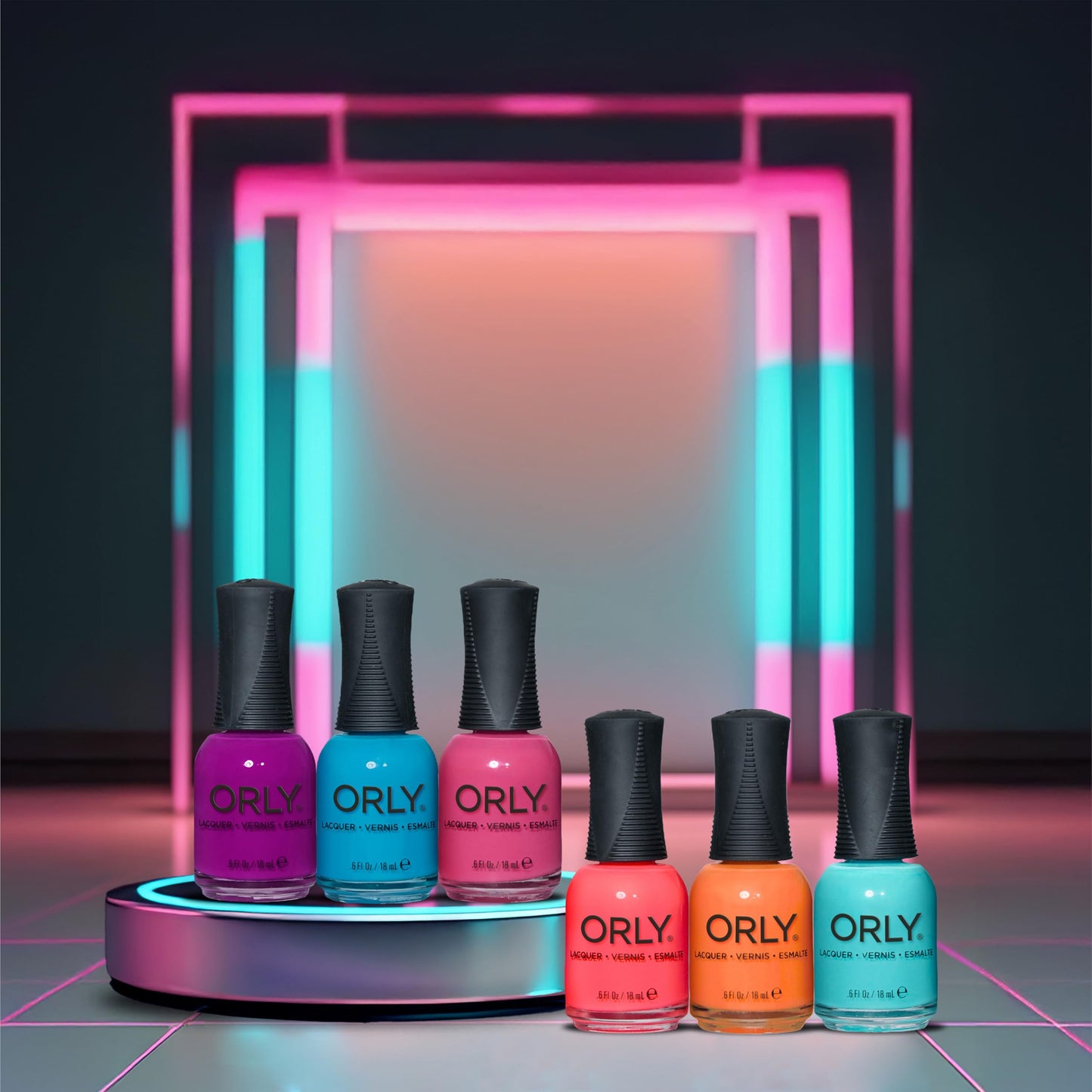 Orly Nail Polish Cowabunga ! | Limited Edited 1980s Collection |Neon Orange Creme | Long-Wearing, Quick Drying & Chip Resistant Formula | Salon-Like Beauty & Personal Care Orly