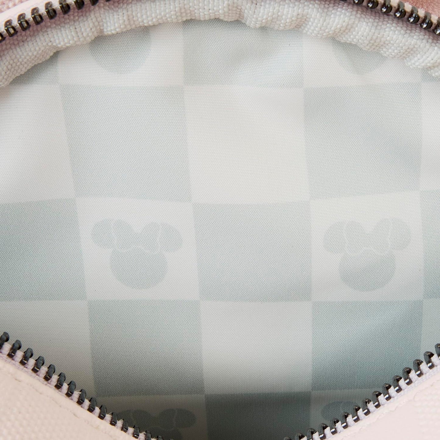Loungefly Minnie Mouse Checkered Texture Convertible Mini Backpack & Crossbody Bag