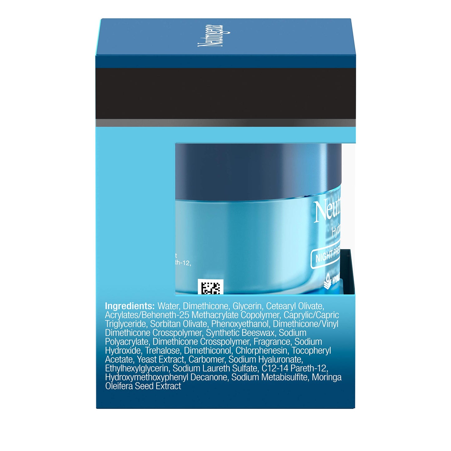 Neutrogena Hydro Boost Purified Hyaluronic Acid Pressed Night Serum, Facial Serum with Antioxidants & Hyaluronic Acid, Non-Comedogenic 1.7 oz (Pack