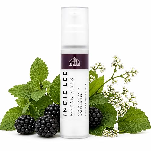 Bloom Balance Lightweight Face Moisturizer - Hydrating Clean Daily Moisturizer with Botanical Extracts | Non-Greasy Cream for Balanced, Radiant Skin |