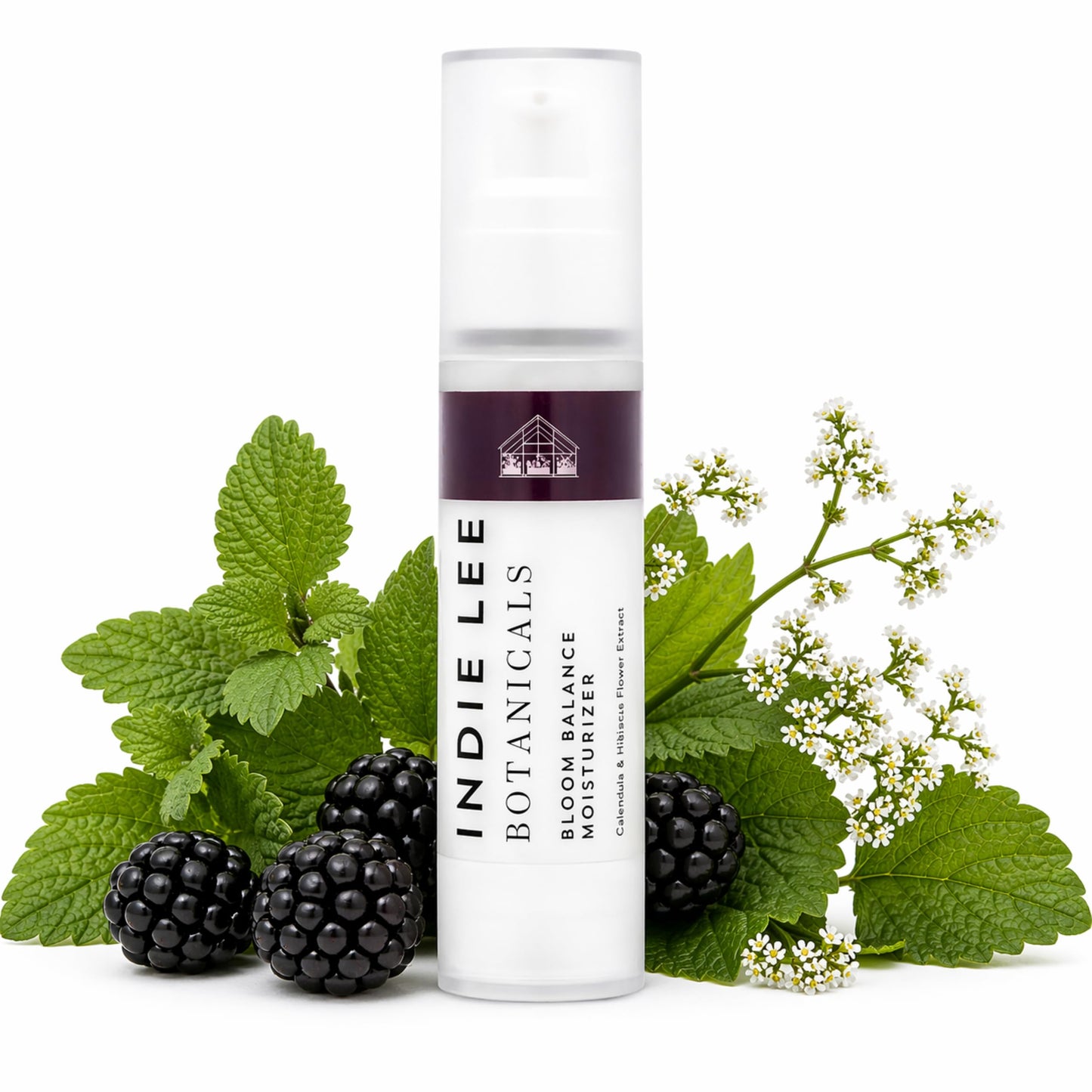 Bloom Balance Lightweight Face Moisturizer - Hydrating Clean Daily Moisturizer with Botanical Extracts | Non-Greasy Cream for Balanced, Radiant Skin |