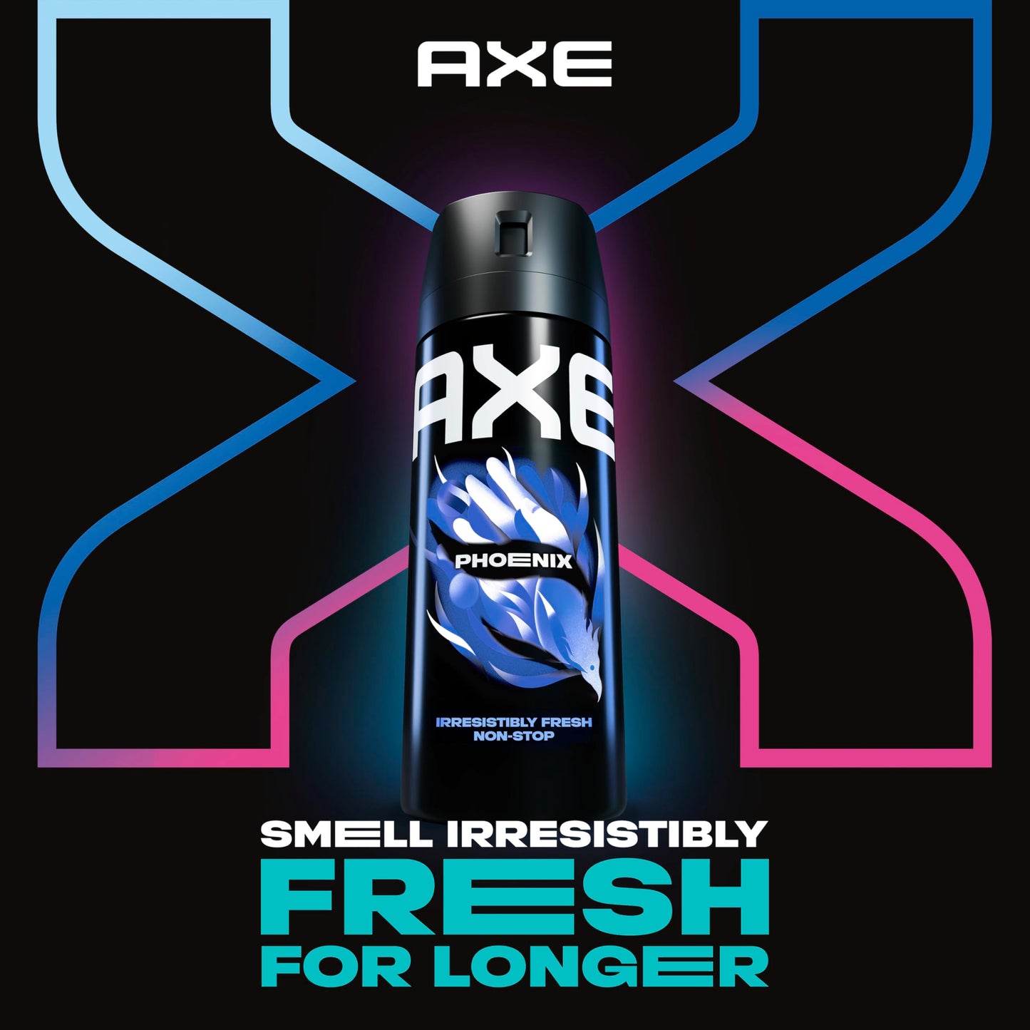 AXE Body Spray Deodorant Phoenix for Long Lasting Odor Protection Deodorant for Men Formulated Without Aluminum 4.0 oz
