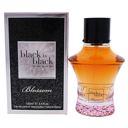 Nu Parfums Black is Black Blossom, 3.4 Oz