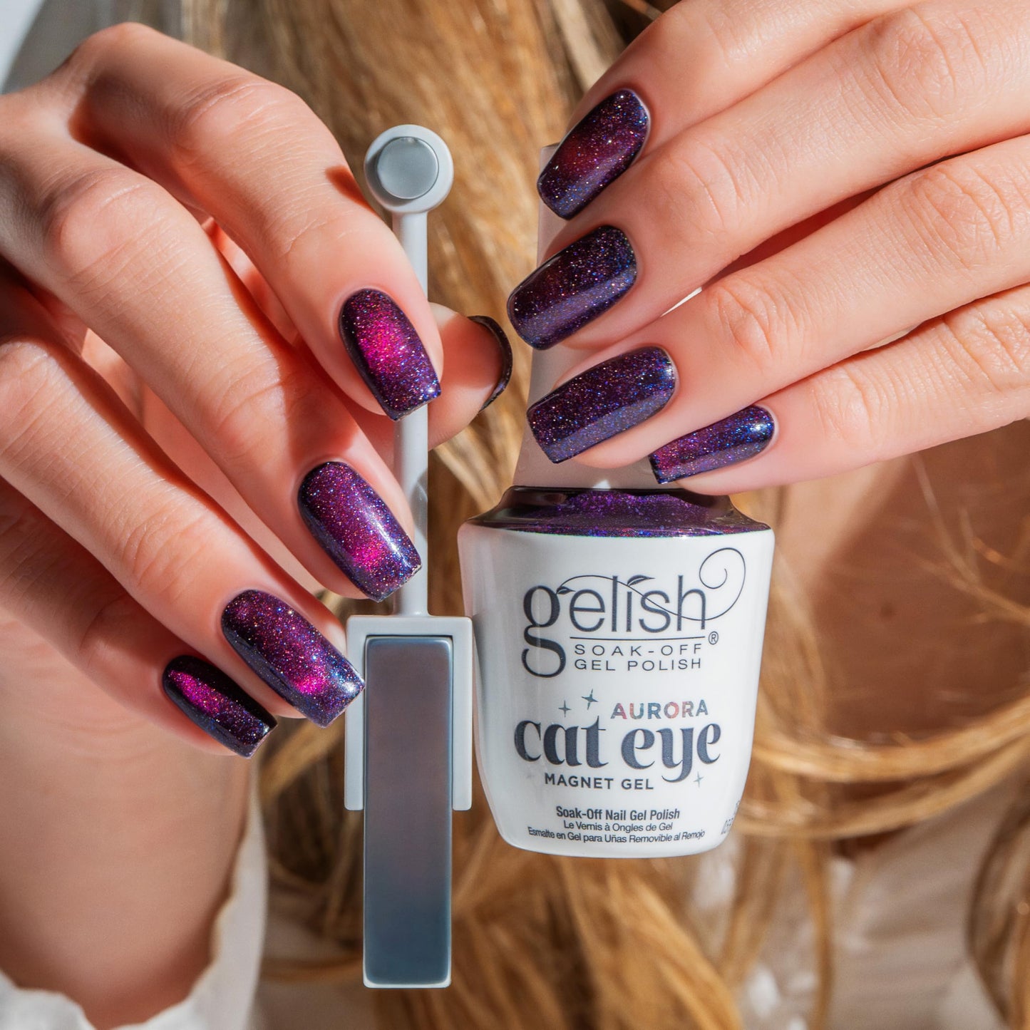 Gelish Aurora Cat Eye Reflective Magnet Gel Polish - Love at First Light, 15mL Beauty & Personal Care Gelish