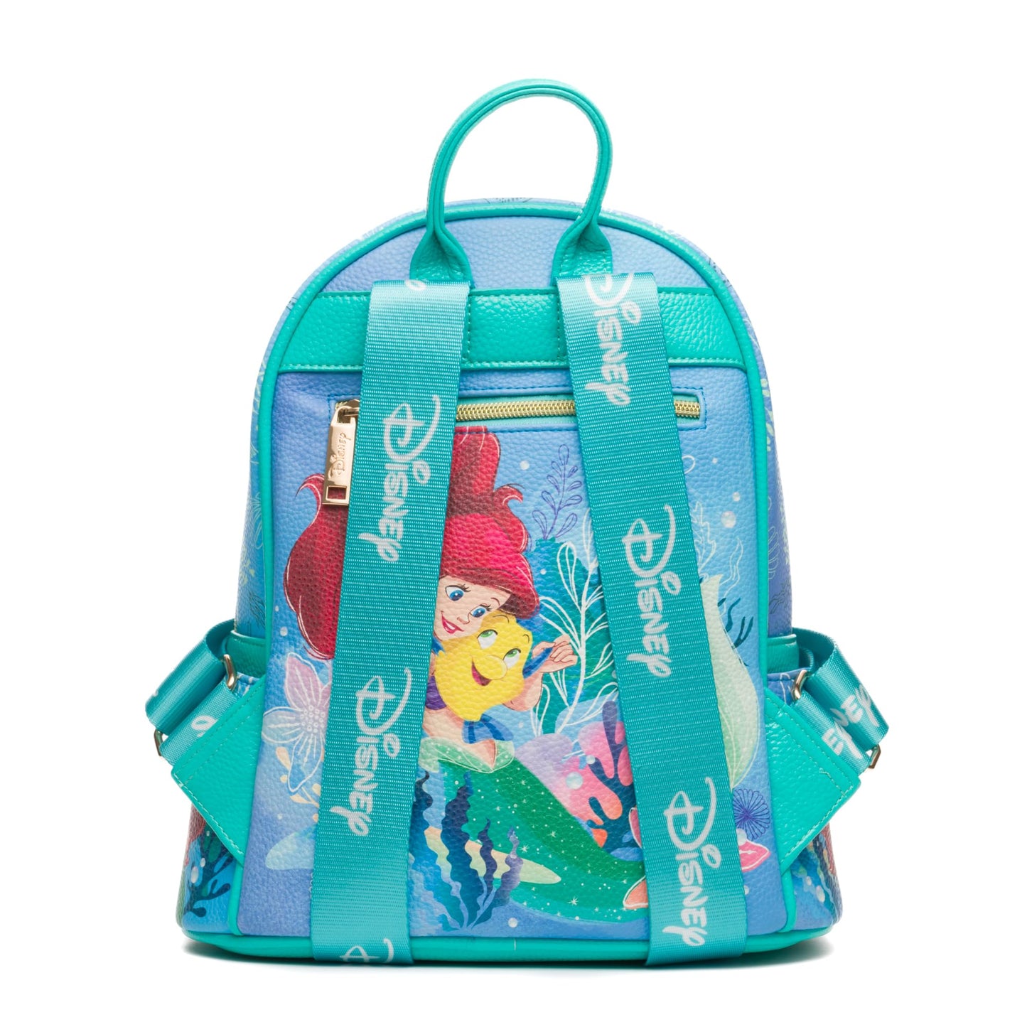 Wondapop Disney The Little Mermaid Ariel 11" Vegan Leather Mini Backpack