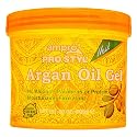 Ampro Pro Styl Argan Oil Styling Gel - Moisturizes and Conditions Your Strands - Non-Flaking, Alcohol Free, Vegan Formula - Creates Flexible