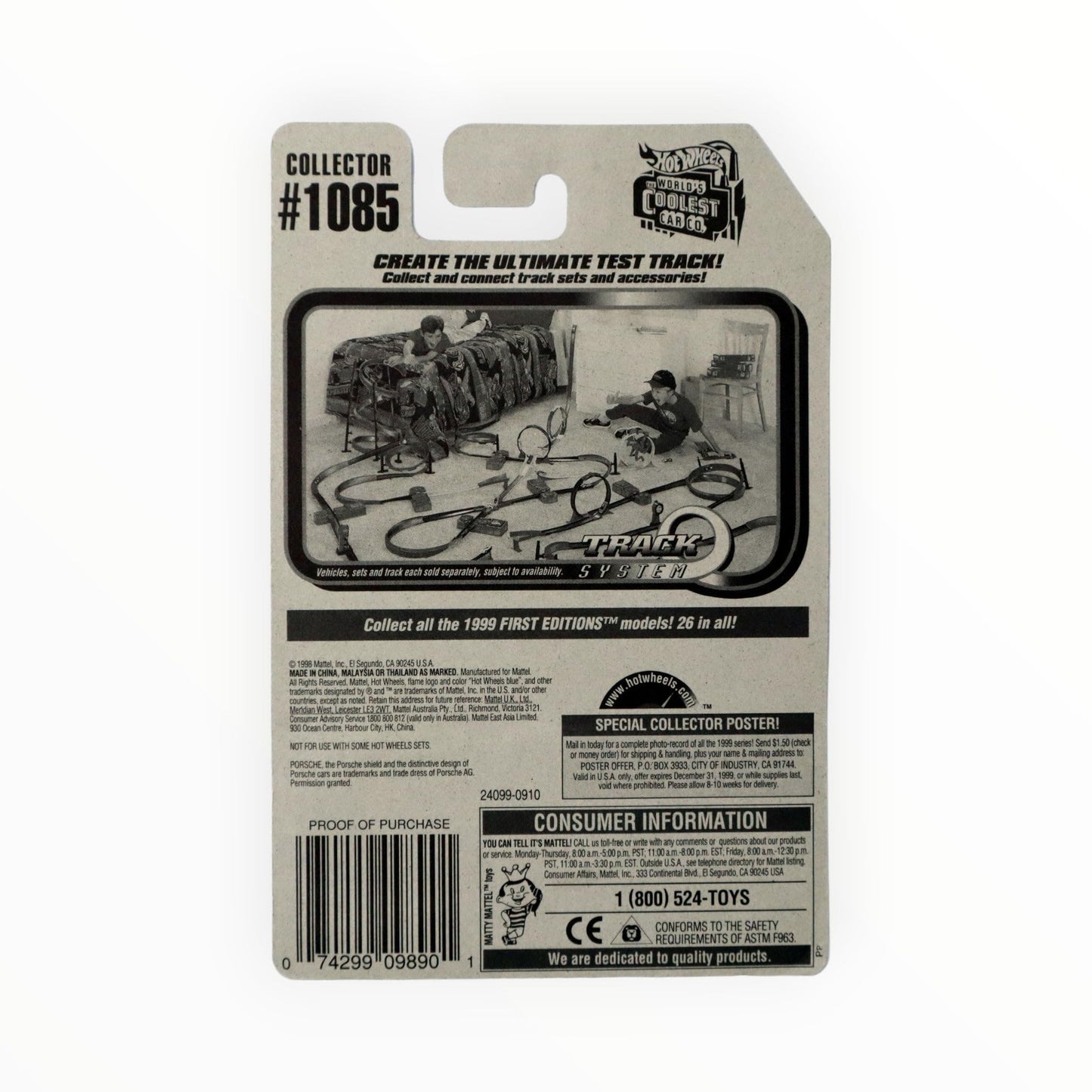 1999 Hot Wheels Porsche 928 #1085