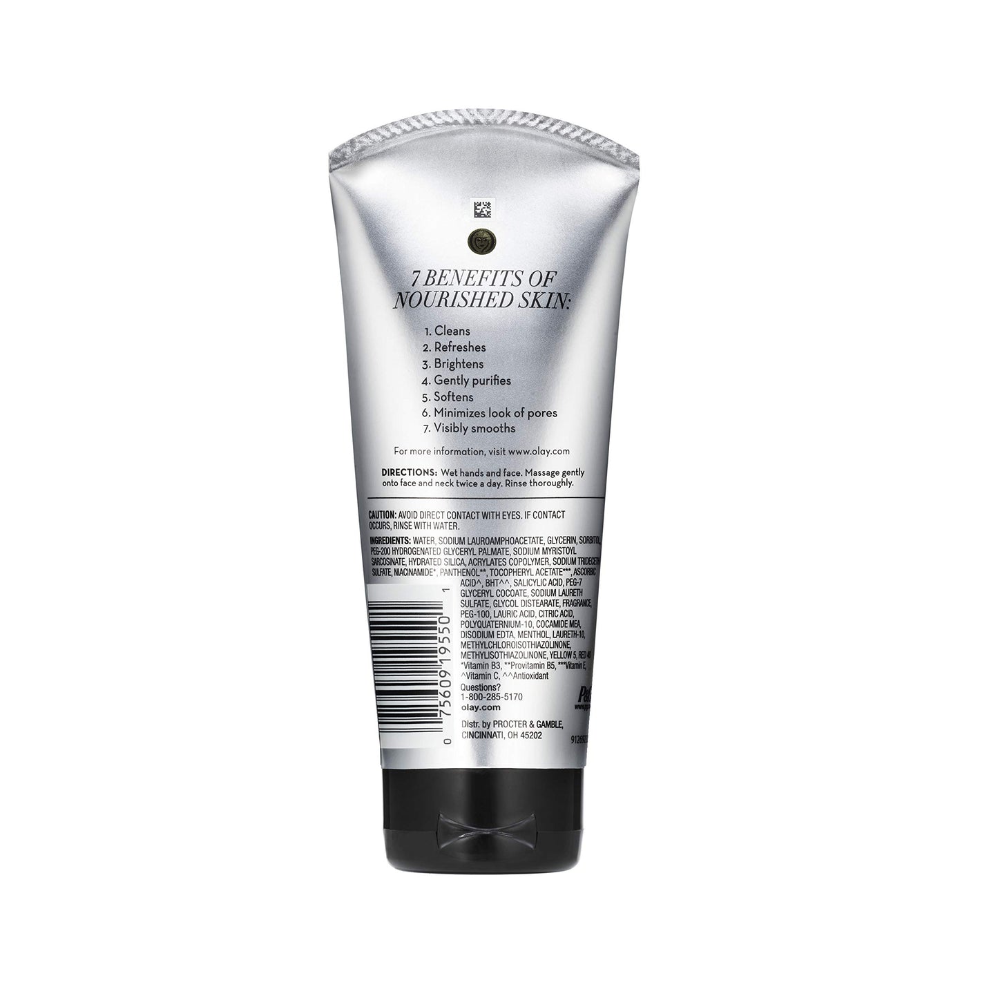 Facial Cleanser by Olay Total Effects Refreshing Citrus Scrub Face Cleanser, 5 Ounce