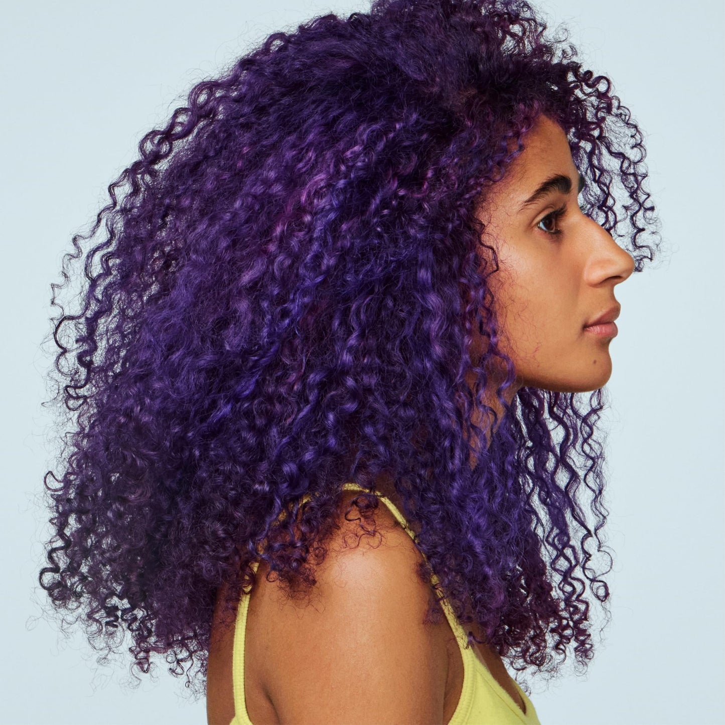 Bleach London Bruised Violet Super Cool Colour - Deep Purple Hair Dye - Vegan & PETA-Approved Semi-Permanent Direct Dye - 150 ml