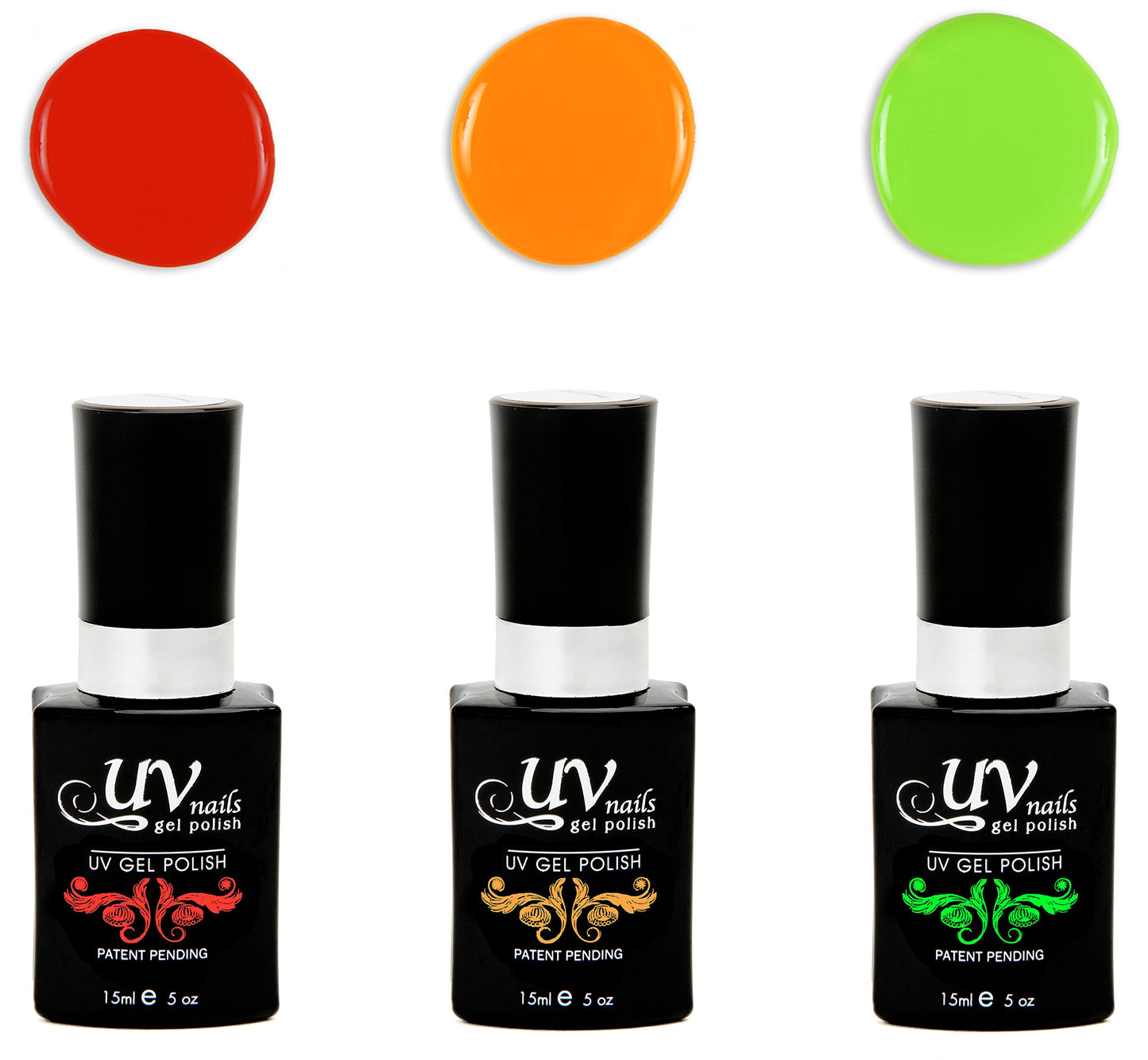 UV-Nails Athena Set of 3 UV or LED gel polish Beauty & Personal Care UV-NAILS