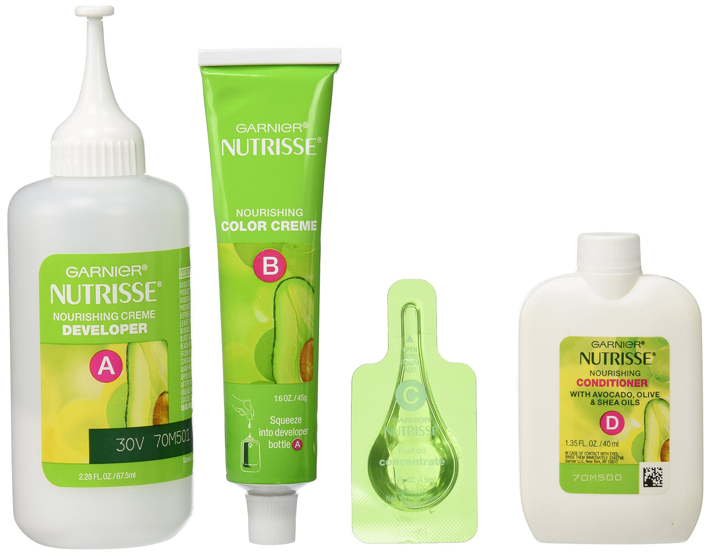 Garnier Nutrisse Nourishing Color Creme, 111 Extra-Light Ash Blonde (White Chocolate) (Packaging May Vary)