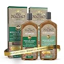 Tío Nacho Mexican Herbs Anti-Hair Loss Shampoo and Conditioner Set with Royal Jelly and Rosemary Extract, Strengthening and Nourishing Routine