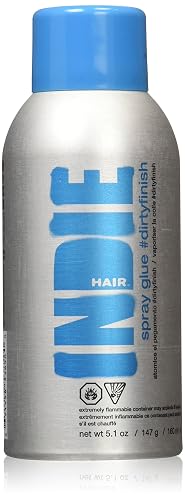Indie Hair Dirty Finish Spray Glue, 5.1 Ounce