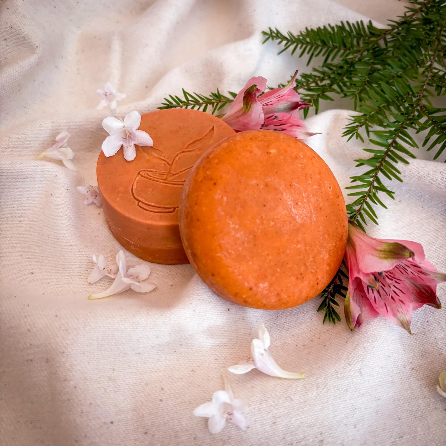 Lucky Locks | Pick Your Scent | Natural Shampoo & Conditioner Bar Set | Zero Waste Hair Care | Sulfate Free (Spring Blossom)