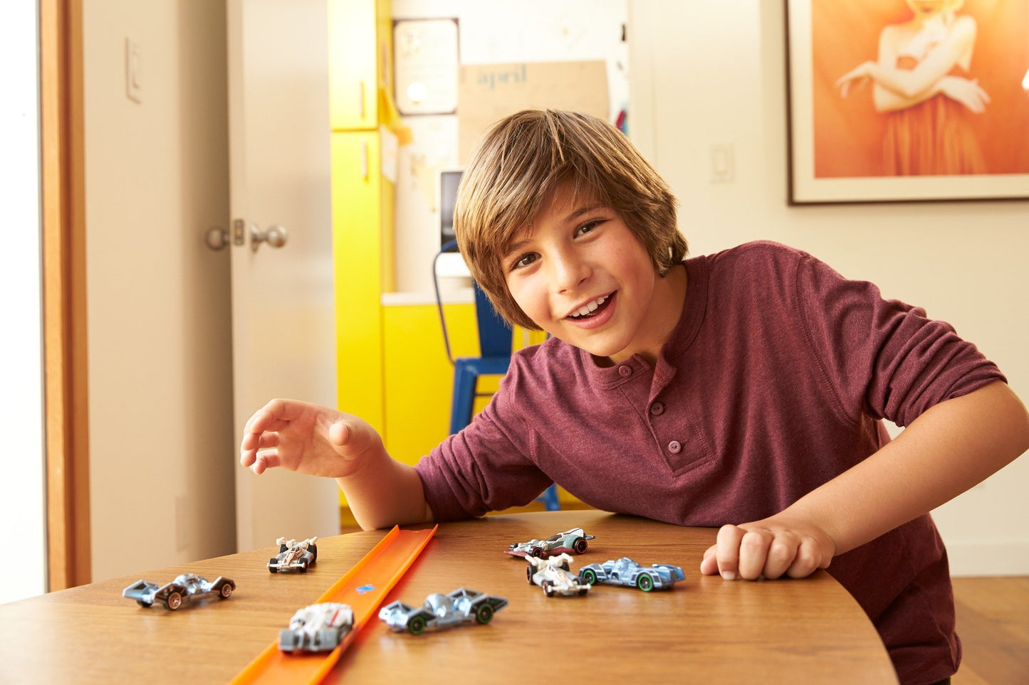 Hot Wheels Star Wars Classic Luke's X-Wing Carship Vehicle