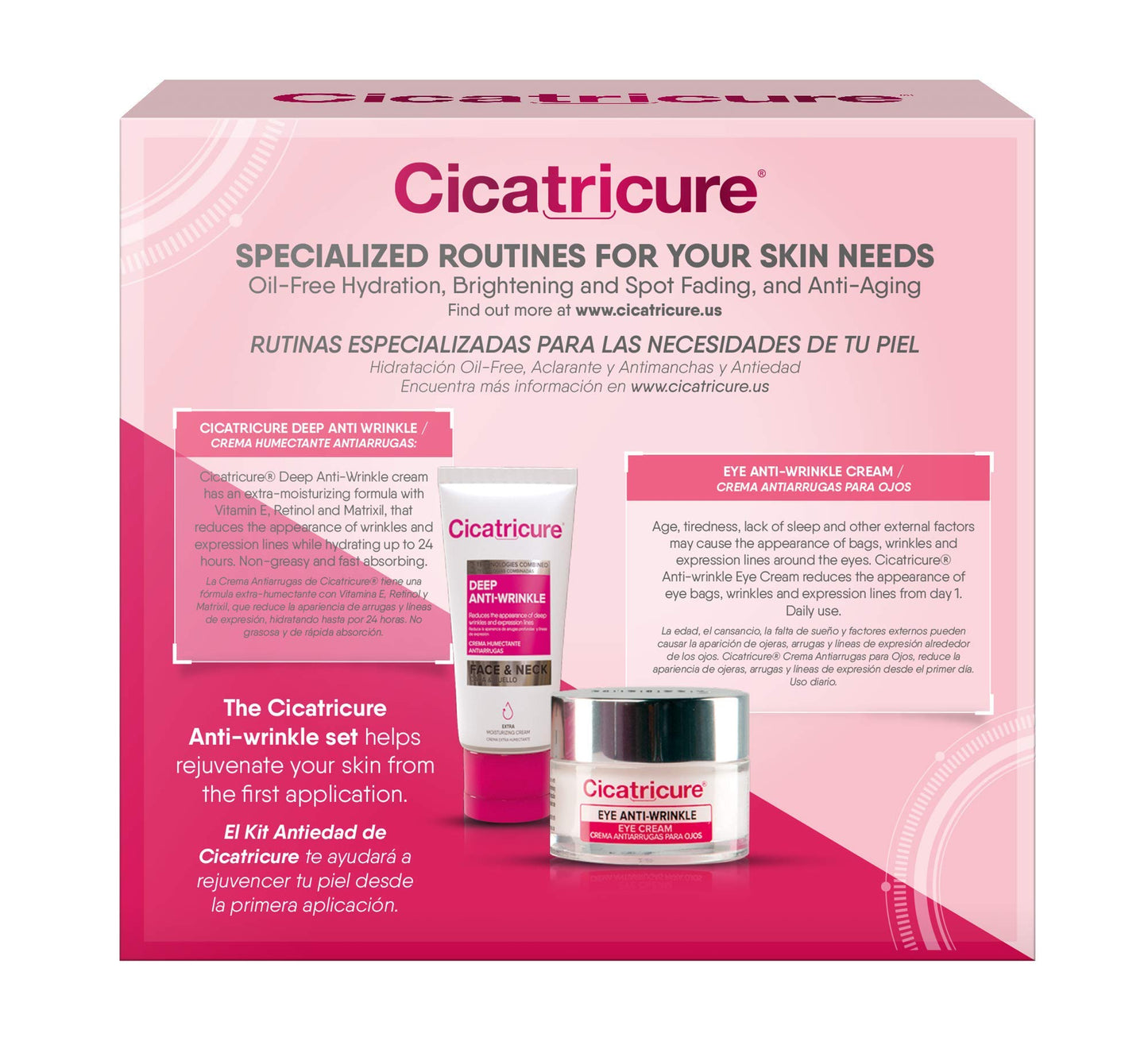 Cicatricure Complete Rejuvating System Gift Pack of Two Facial Antiwrinkle Creams