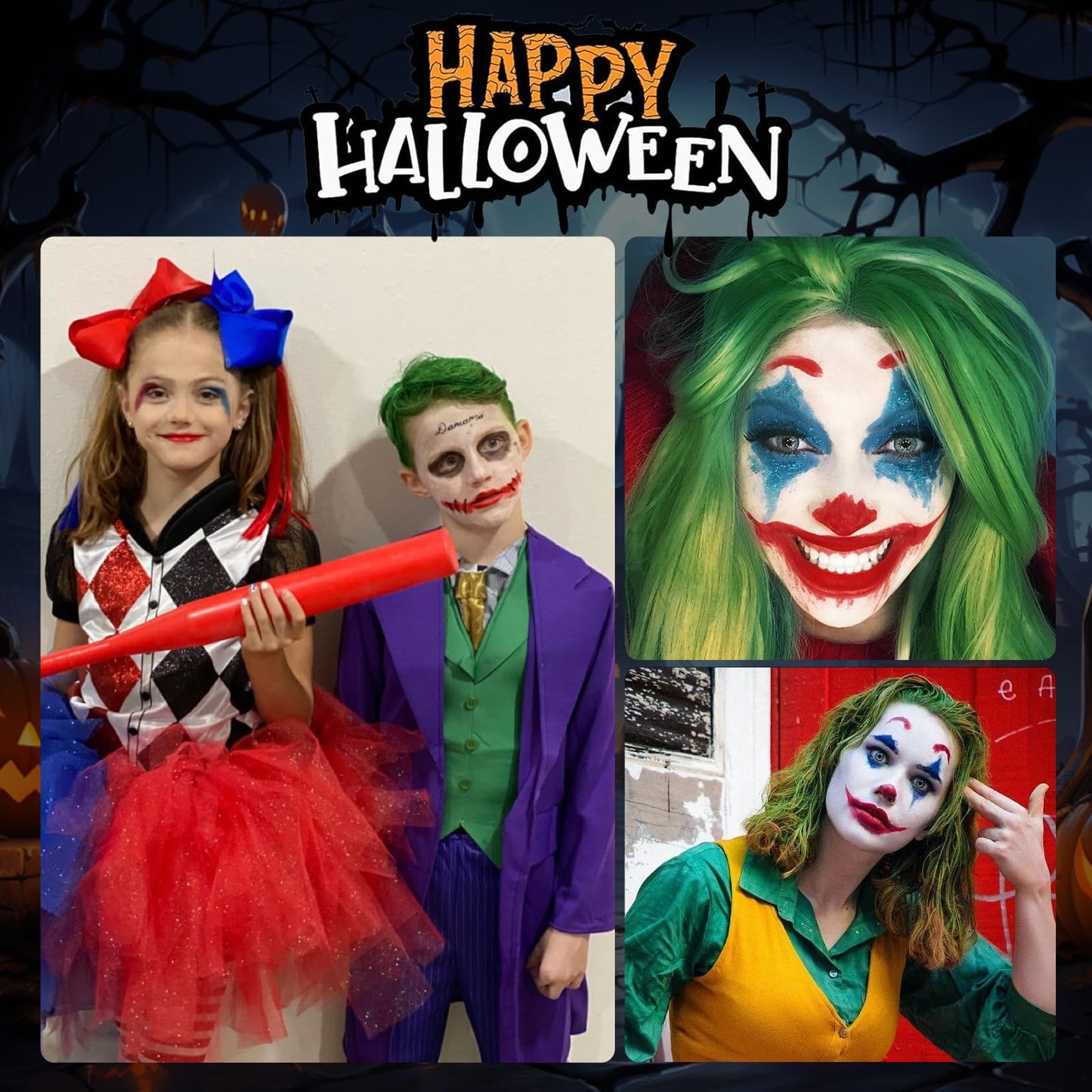 Face Paint Kit for Halloween
