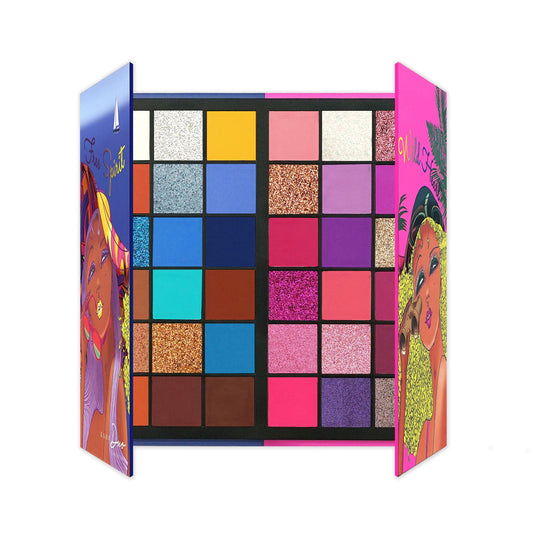 Kara Beauty FREE SPIRIT WILD HEART Duo 36-Shades Multi-Finish Creative Beauty Palette - VEGAN