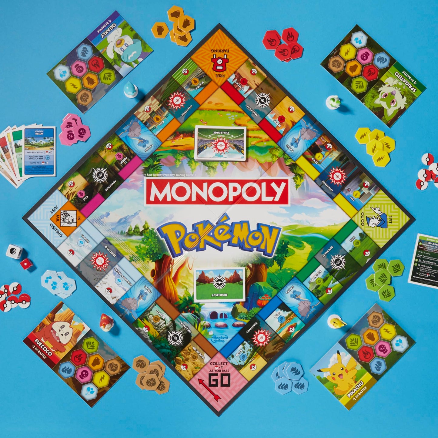 Monopoly Pokémon Edition Board Game | Ages 8 and Up | 2 to 4 Players | Kids Games for Pokémon Fans | Fun Family Games| 45 Mins. Avg.