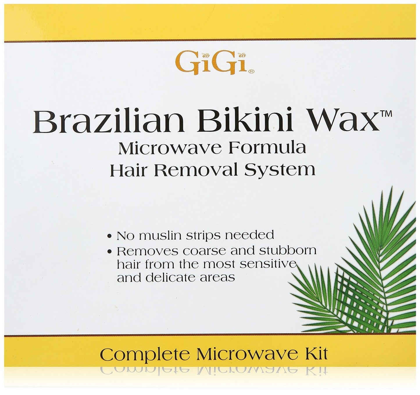 Gigi Kit Brazilian Bikini Wax Microwave Formula (3 Pack) Beauty and Personal Care GiGi