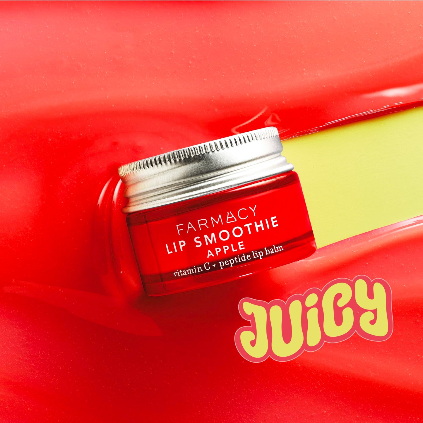 Farmacy Peptide Lip Smoothie - Hydrating Lip Balm with Vitamin C to Visibly Plump & Smooth Lines - Nourishing Treatment with a High-Gloss Finish