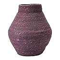 Bloomingville Hand-Woven Seagrass, Lilac Color Basket
