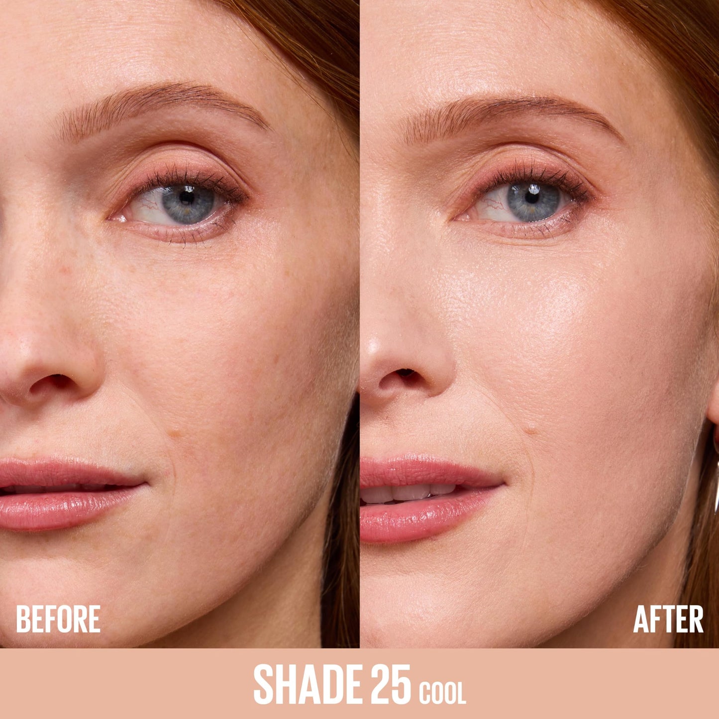 Maybelline Lifter Serum Concealer, Radiant Concealer with Full Coverage, Includes 2% Peptides + Caffeine to Hydrates & Brightens Under Eyes, 25, 1