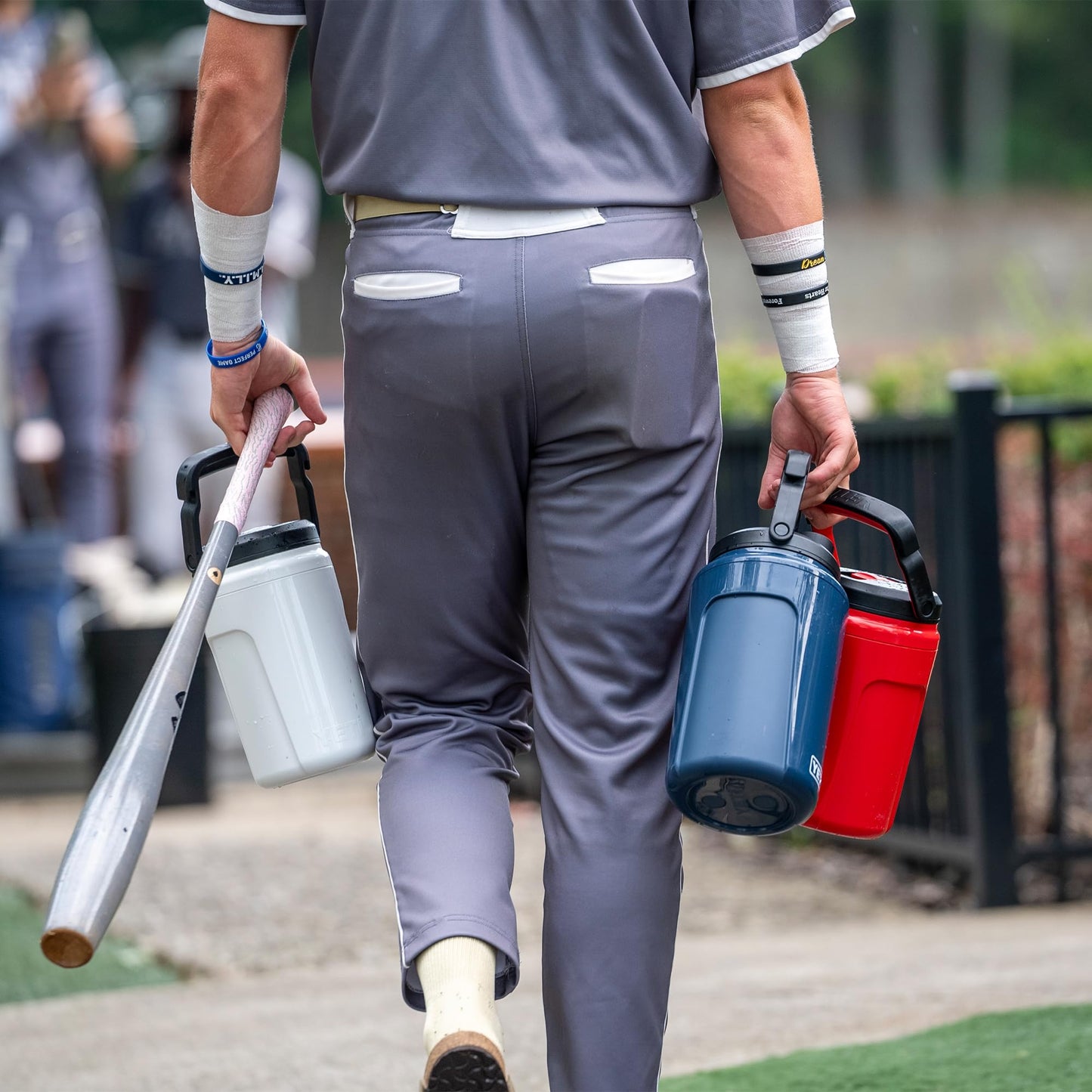 YETI Half Gallon Insulated Chug Cap Water Jug - Leakproof, Lightweight Sports Bottle with Fence Hook Handle - Keeps Drinks Ice-Cold - Ideal for Gym