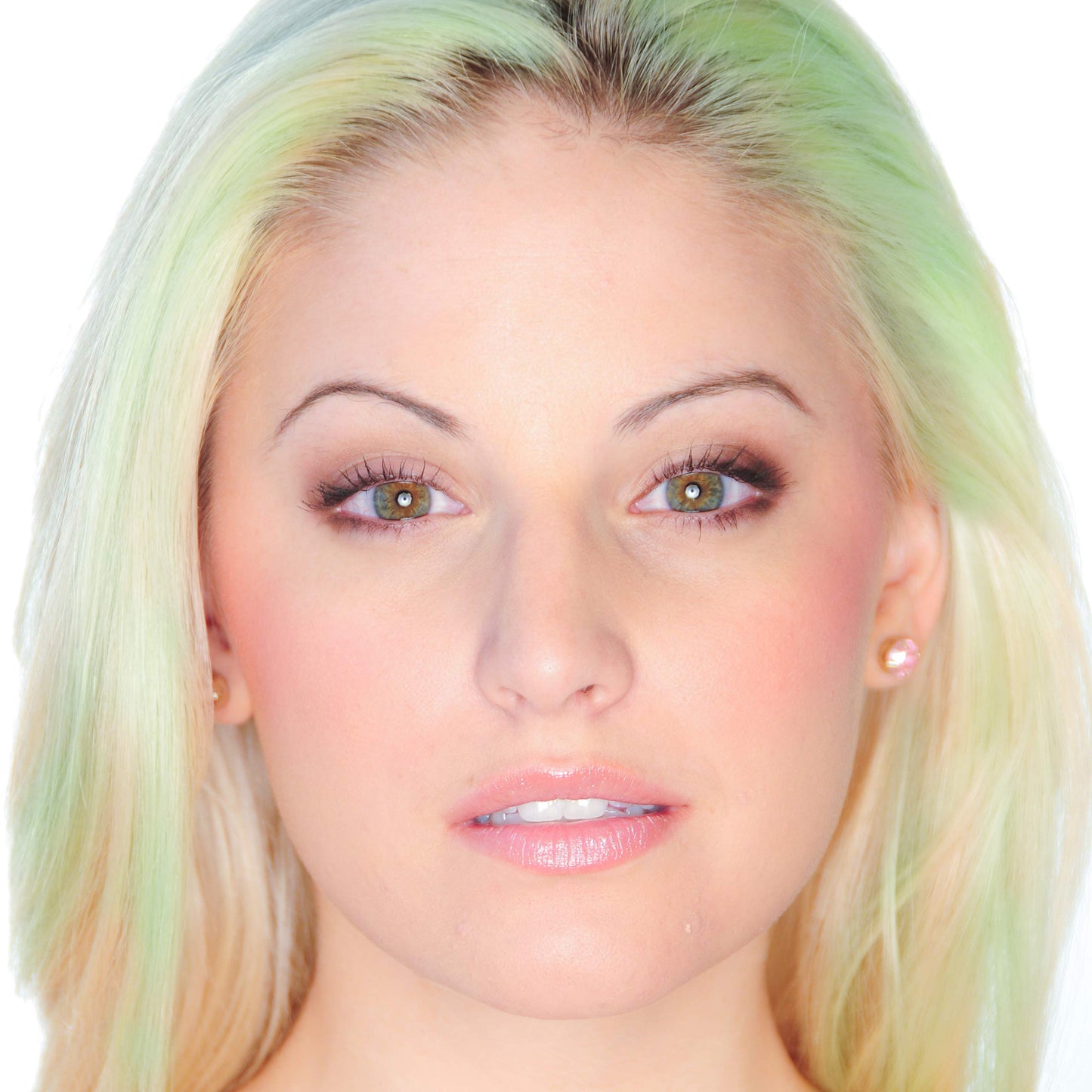 Colorme Root Touch Up Temporary Hair Mascara to color and Blend Semi Permanent Dye regrowth. Washes Out (MINT)