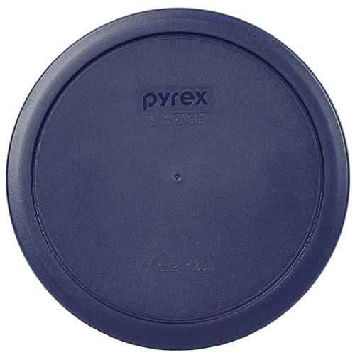 Pyrex 7402-PC 6/7-Cup Blue Replacement Food Storage Lid - Made in the USA