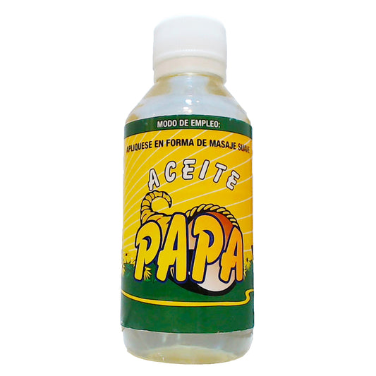 Potato oil:Avoid split ends - Aceite de Papa:Evita la orzuela, regenera el cabello 120 ml 4.05oz
