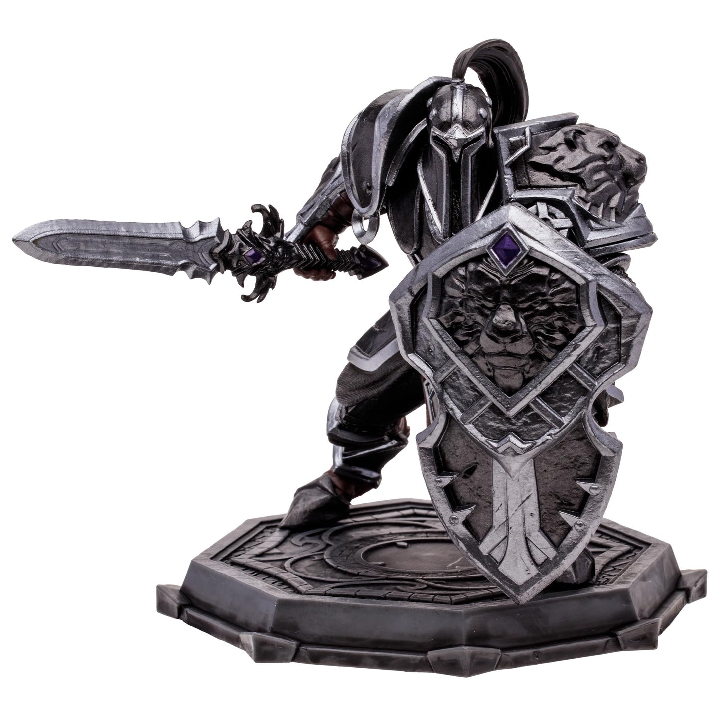 McFarlane Toys - World of Warcraft Human: Warrior/Paladin (Epic) 1:12 Scale Posed Figure