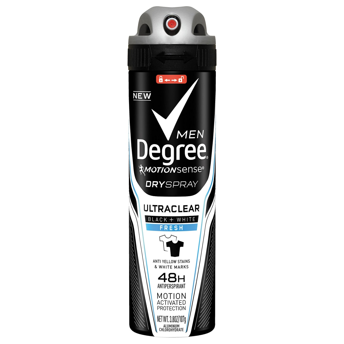 Degree Ultra Clear Antiperspirant Deodorant Dry Spray, Black/White Fresh, 3.8 Ounce Beauty and Personal Care Degree