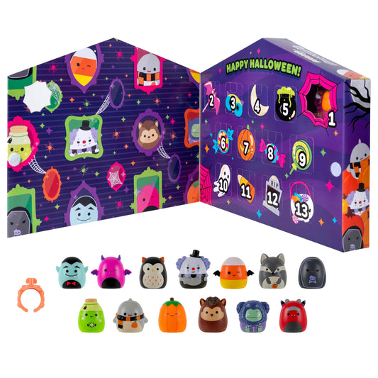 Squish-a-longs Halloween Countdown Calendar - Includes 13 Mini-Squish (Wave 3)