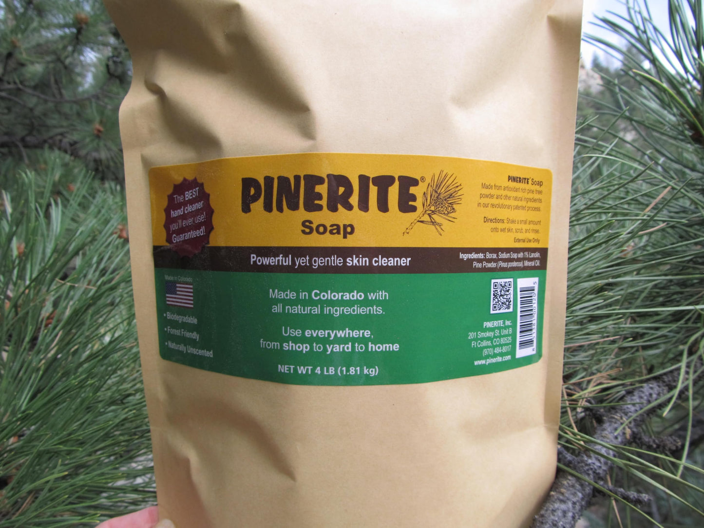 Pinerite Powdered Hand Soap