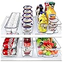 Sorbus Fridge Bins and Freezer Bins Refrigerator Organizer Stackable Food Storage Containers BPA-Free Drawer Organizers for Refrigerator Freezer…