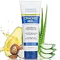 Advanced Clinicals Cracked Heel Foot Cream Skin Care Moisturizer Lotion For Feet W/Shea Butter | Helps Heal Cracked Skin, Rough Spots, Calluses, & Dry