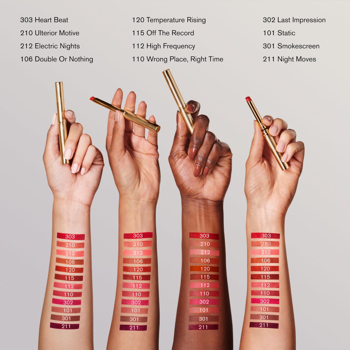 Estée Lauder Pure Color Explicit Silk Matte Lipstick for Women |12-Hour Wear, 301 Smokescreen