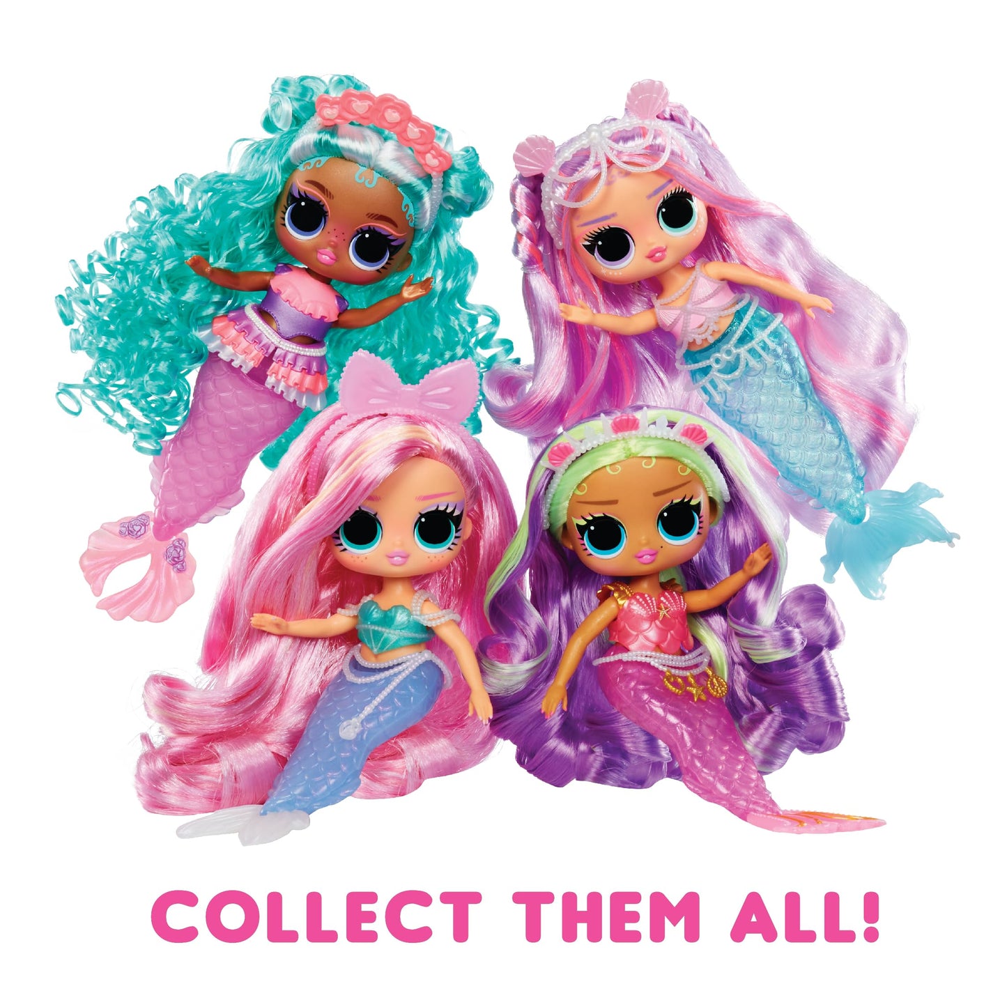 LOL Surprise Tweens Mermaid Lana Marine Fashion Doll with Color Changing Tail, Movable Fin, and Beautiful Accessories – Toy Gift for Kids Ages 4+