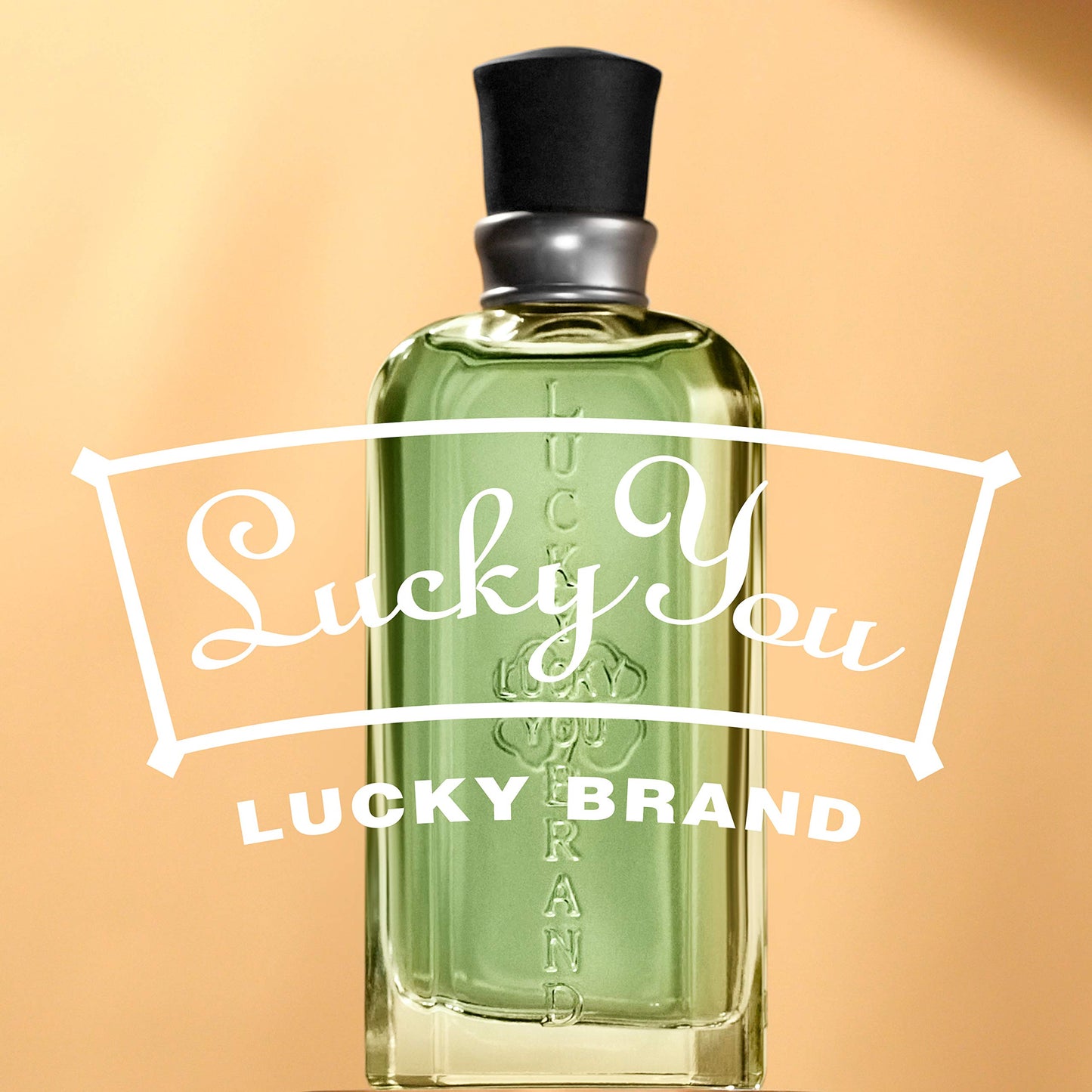 Lucky Brand Lucky You Cologne Spray for Men, Gift for Him, Day or Night Casual Scent with Bamboo Stem Fragrance Notes, 3.4 Fl Oz