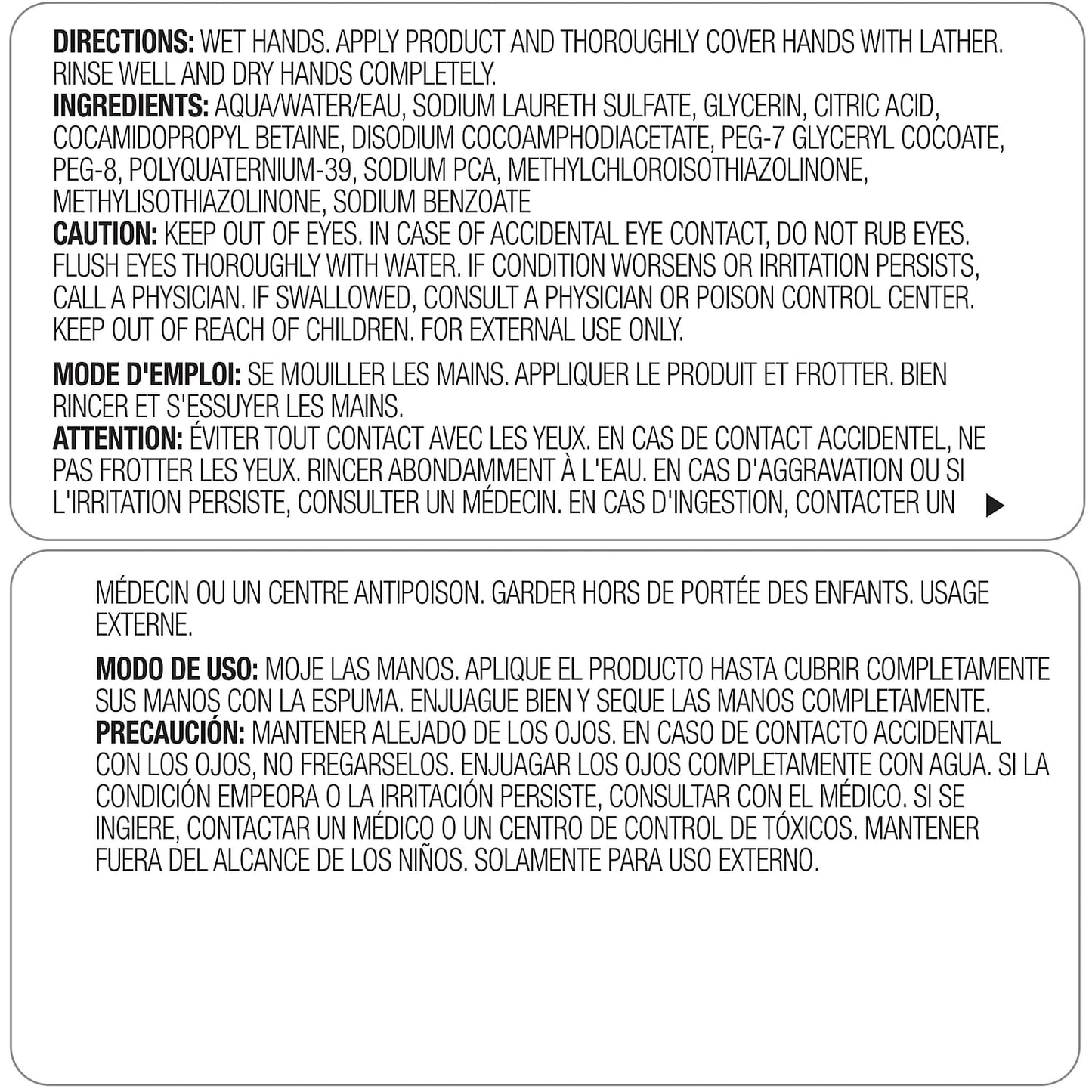 GOJO 1941-02 PROVON Clear and Mild Foam Handwash, 1200 mL (Pack of 2)