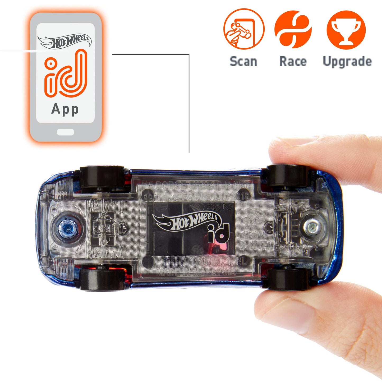 Hot Wheels id 15 Dodge Charger Hellcat SRT