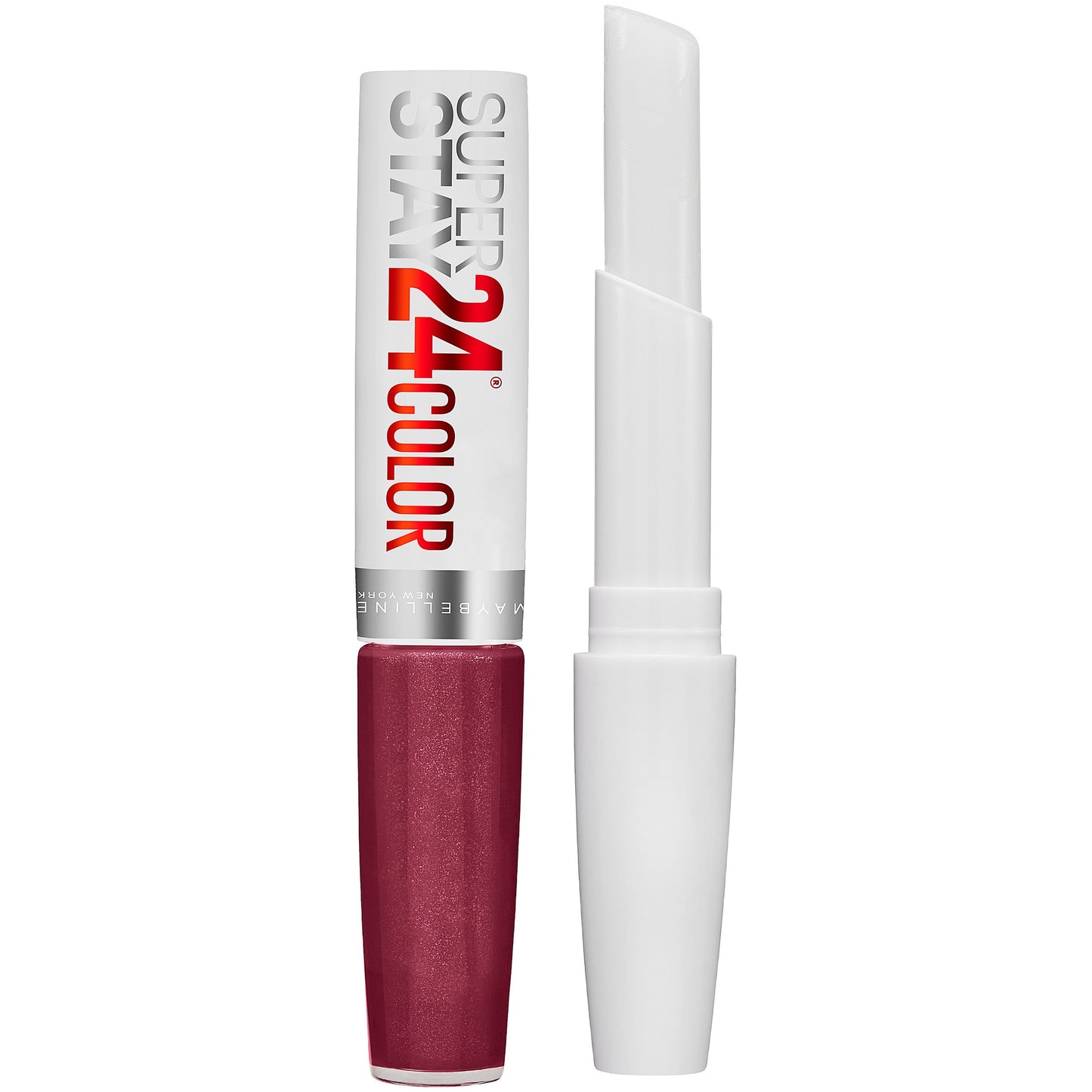 Maybelline SuperStay 24 2-Step Liquid Lipstick Makeup, Unlimited Raisin, 1 kit