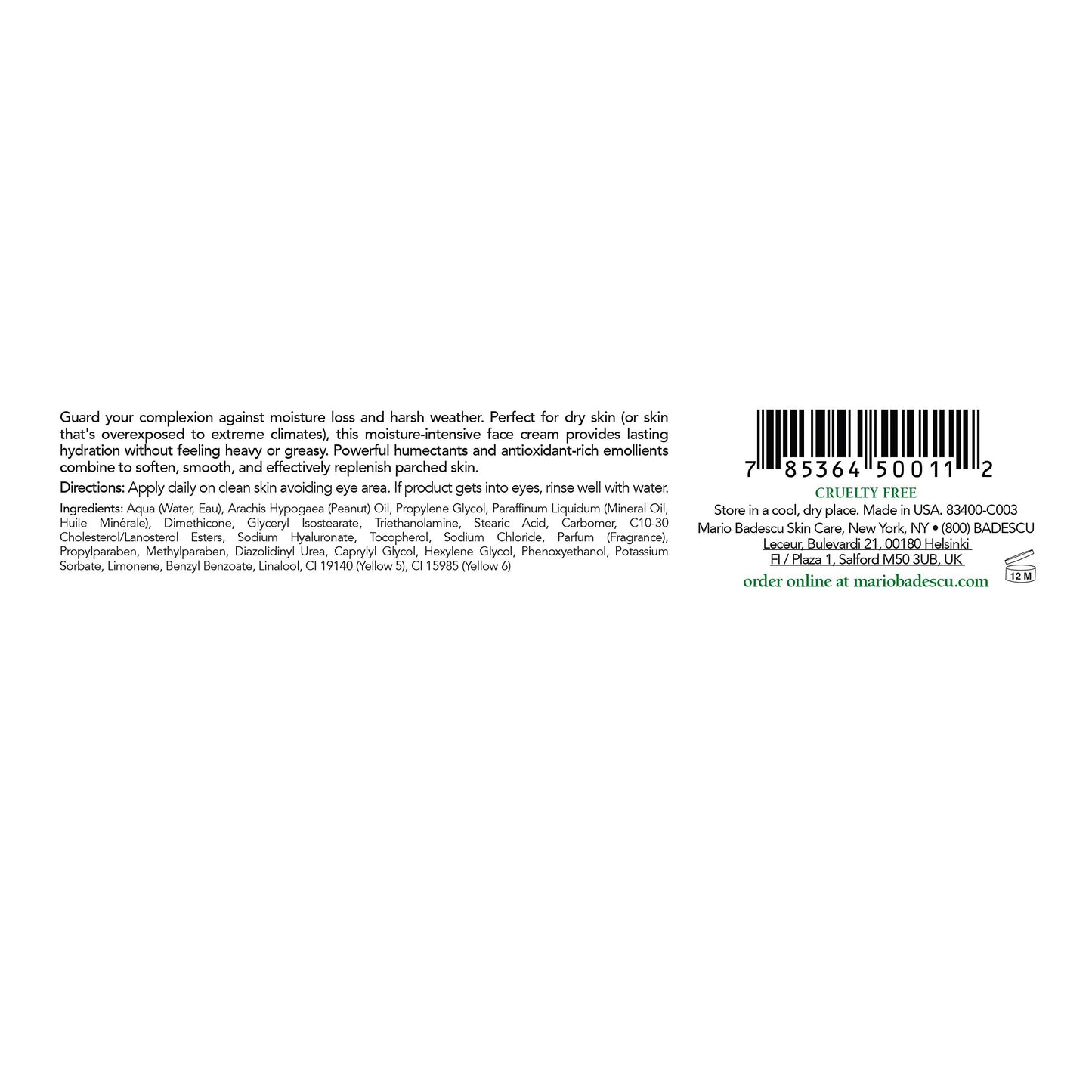 Mario Badescu Hyaluronic Day Cream, 177169, 1 Ounce (Pack of 1)