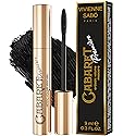 Vivienne Sabó Cabaret Premiere Black Mascara, Volume and Length, Defining, Curling, No Flaking, No Clumping, Smudge Proof, Washable, Cruelty-Free