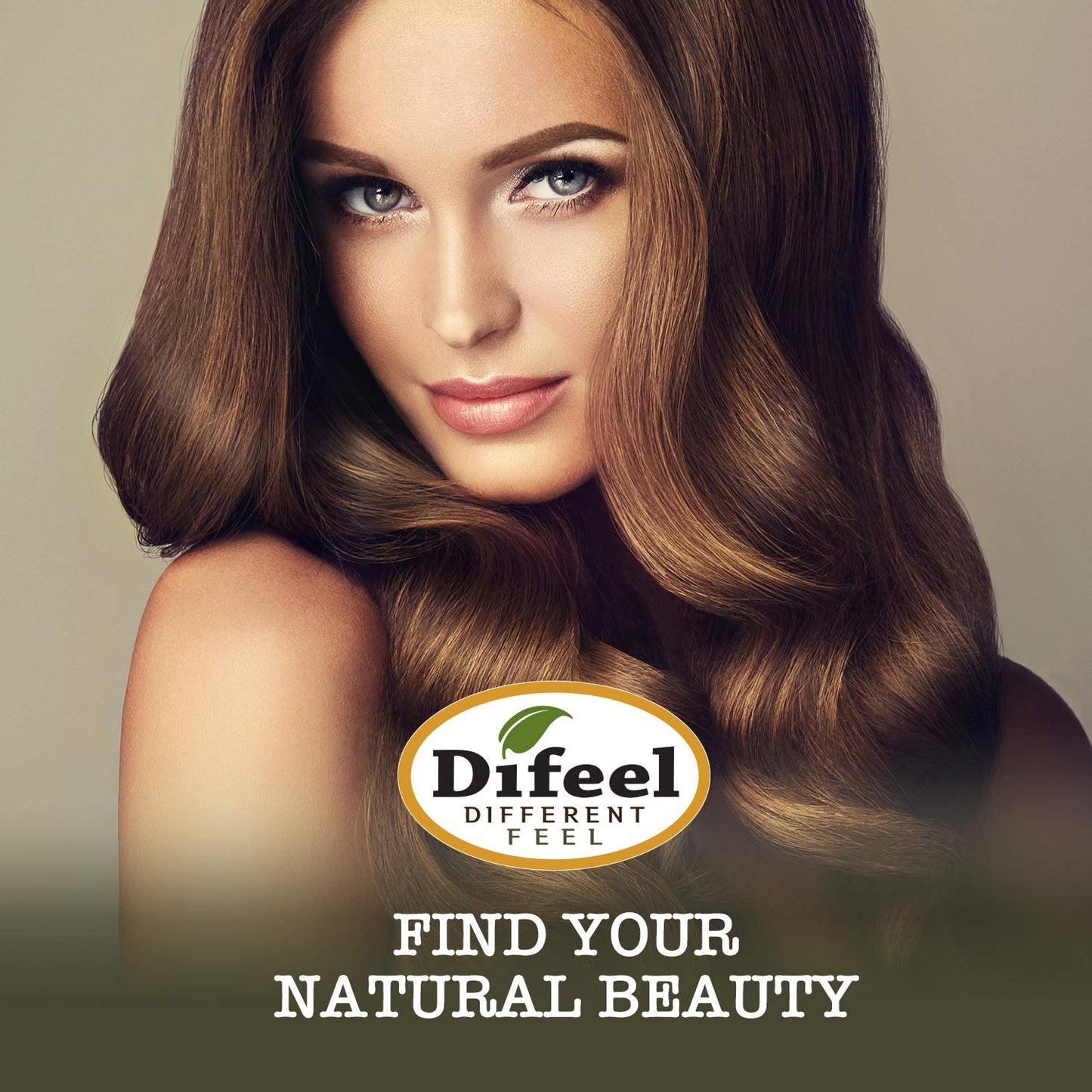 Difeel Premium Anti-Frizz Hair Oil with Olive Oil, Vitamins A and E 2.5 ounce