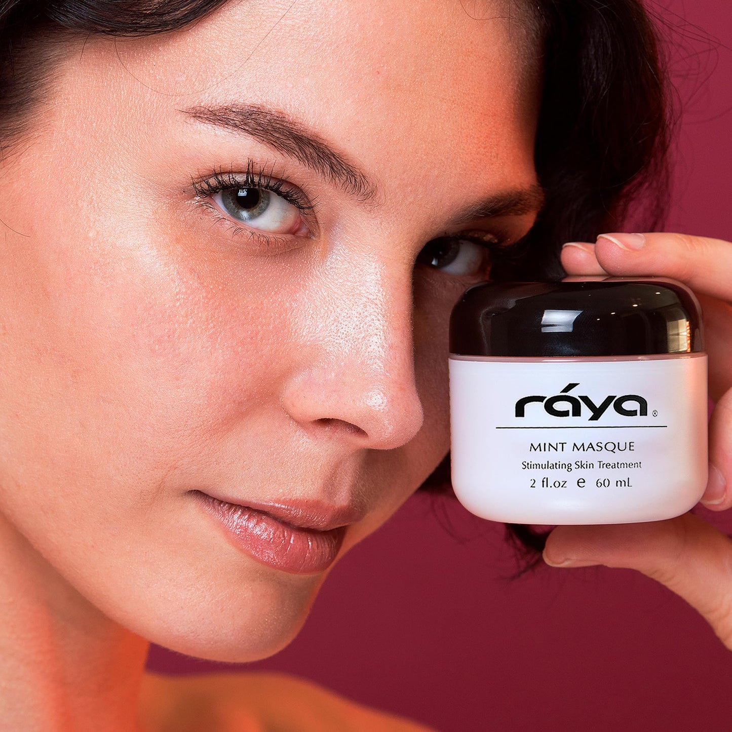 Raya Mint Masque (603) | Cooling and Refreshing Facial Treatment Mask Combination for Oily and Break-Out Prone Skin, Moisturizing,Tightening Pores